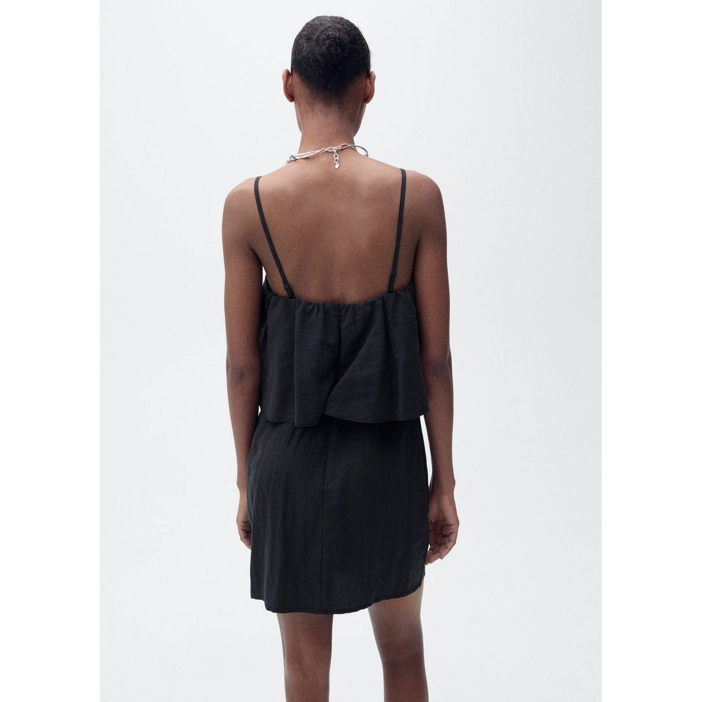 Robe Lyocell Volantée