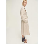 Wanalino Trench Coat - Light Grey/Pastel