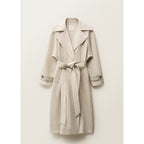 Wanalino Trench Coat - Light Grey/Pastel