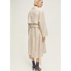 Wanalino Trench Coat - Light Grey/Pastel