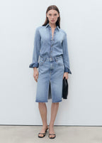 Jupe Midi Denim