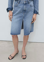 Jupe Midi Denim