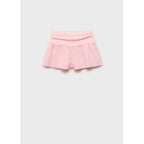 Short Lin Taille Drapée