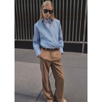 Regular-Fit Cotton And Lyocell Blend Shirt