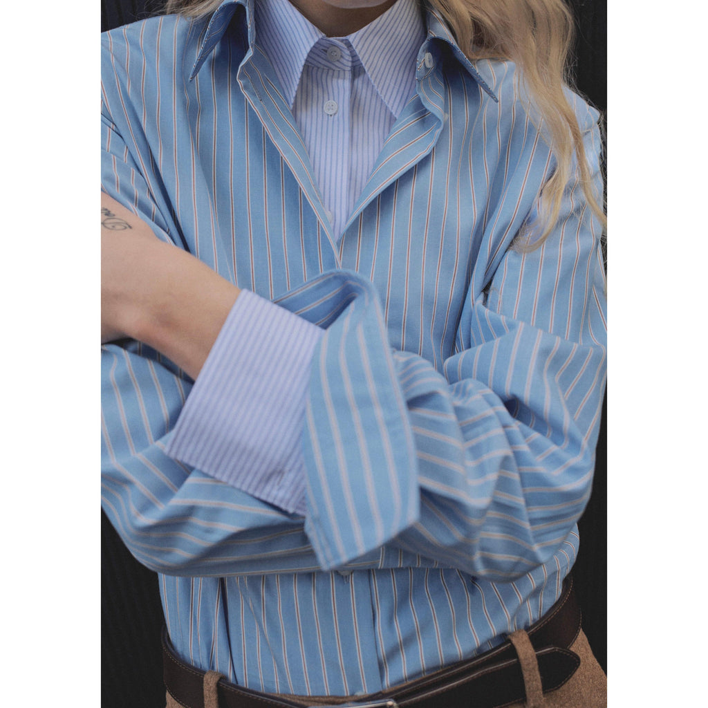 Regular-Fit Cotton And Lyocell Blend Shirt