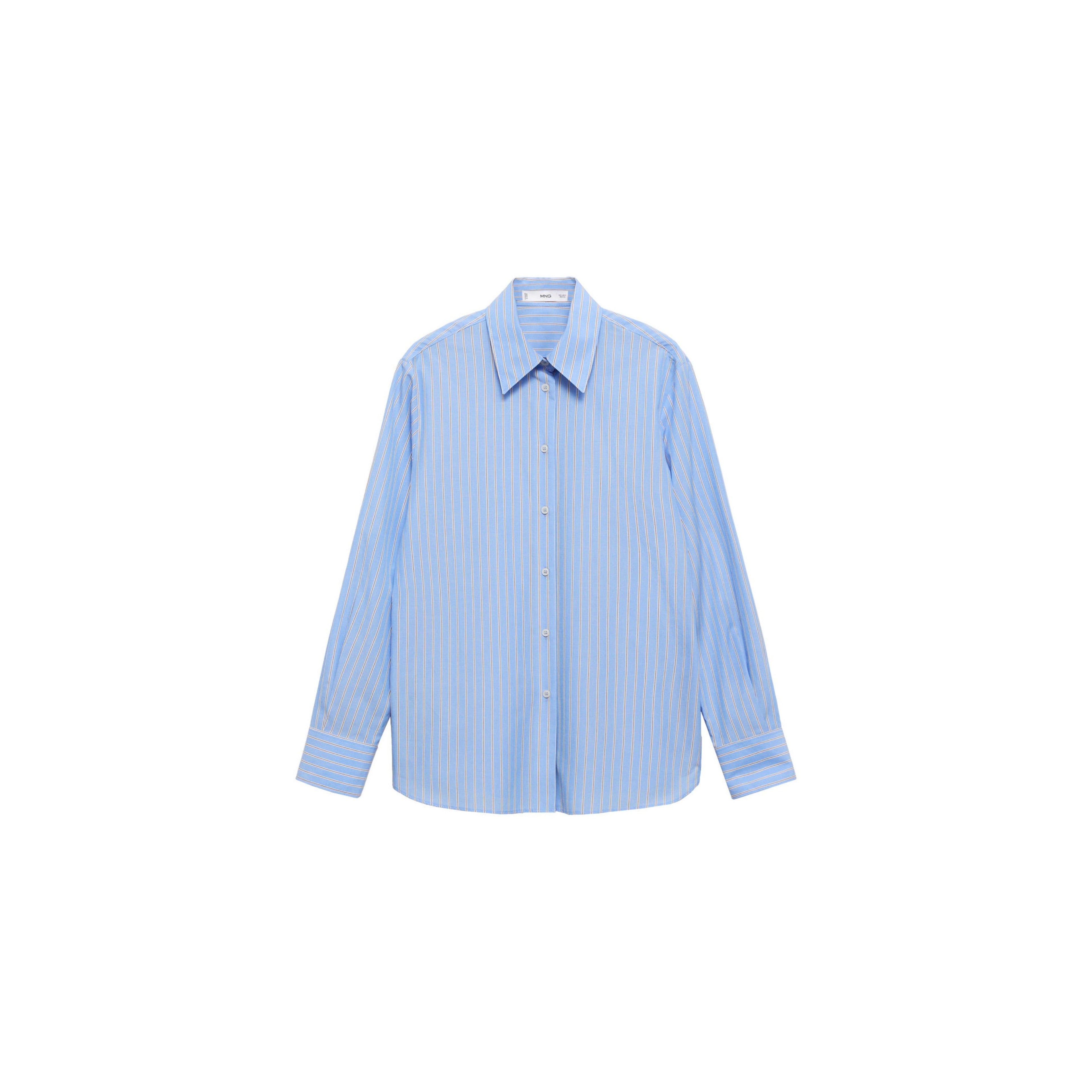 Regular-Fit Cotton And Lyocell Blend Shirt