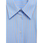 Regular-Fit Cotton And Lyocell Blend Shirt