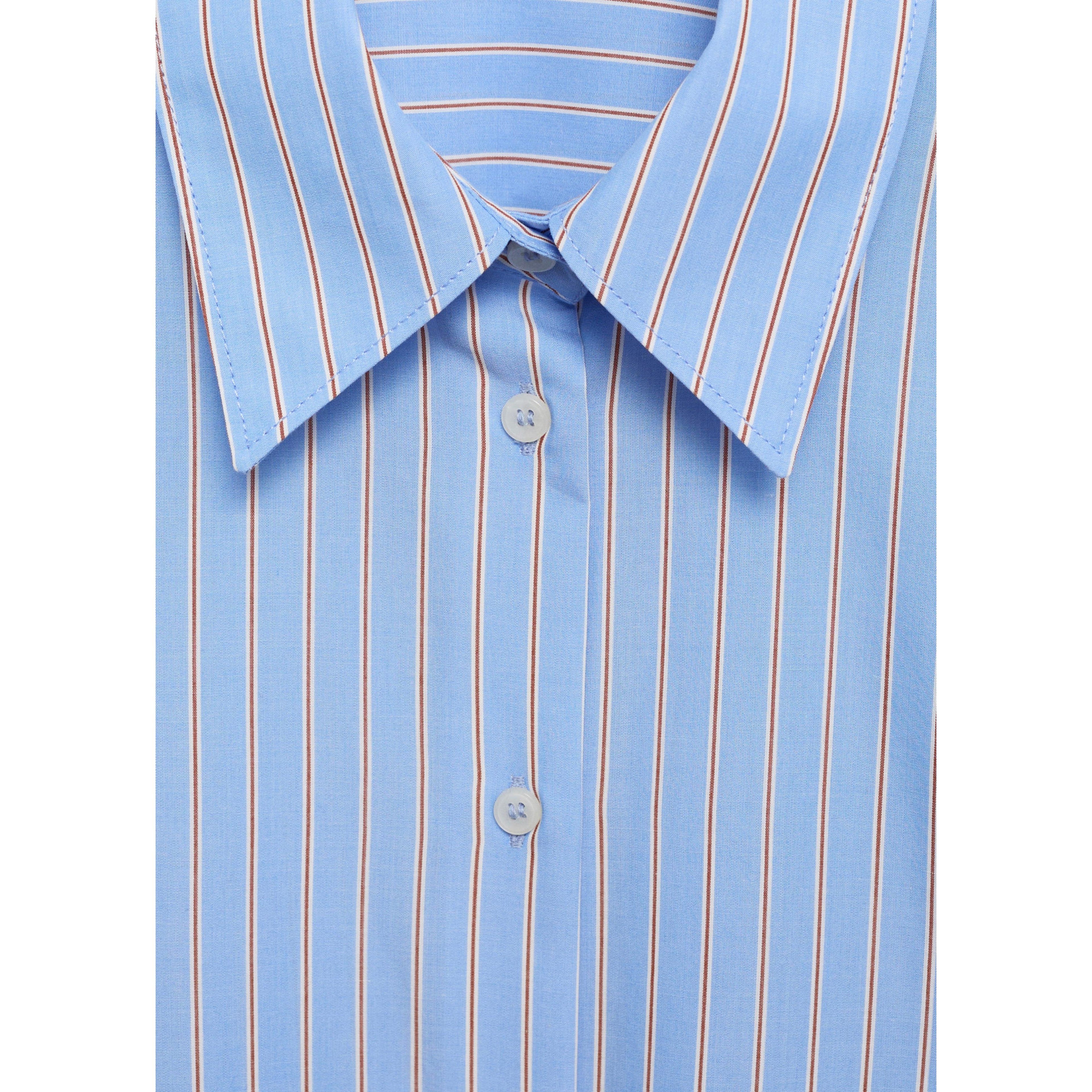 Regular-Fit Cotton And Lyocell Blend Shirt