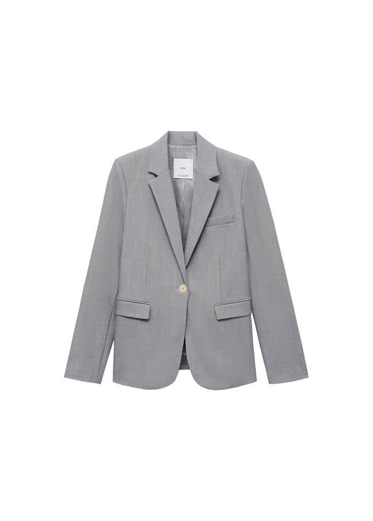 Blazer De Traje Entallado