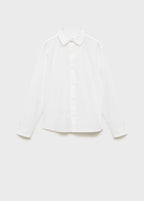 Popelin White Shirt - Boy