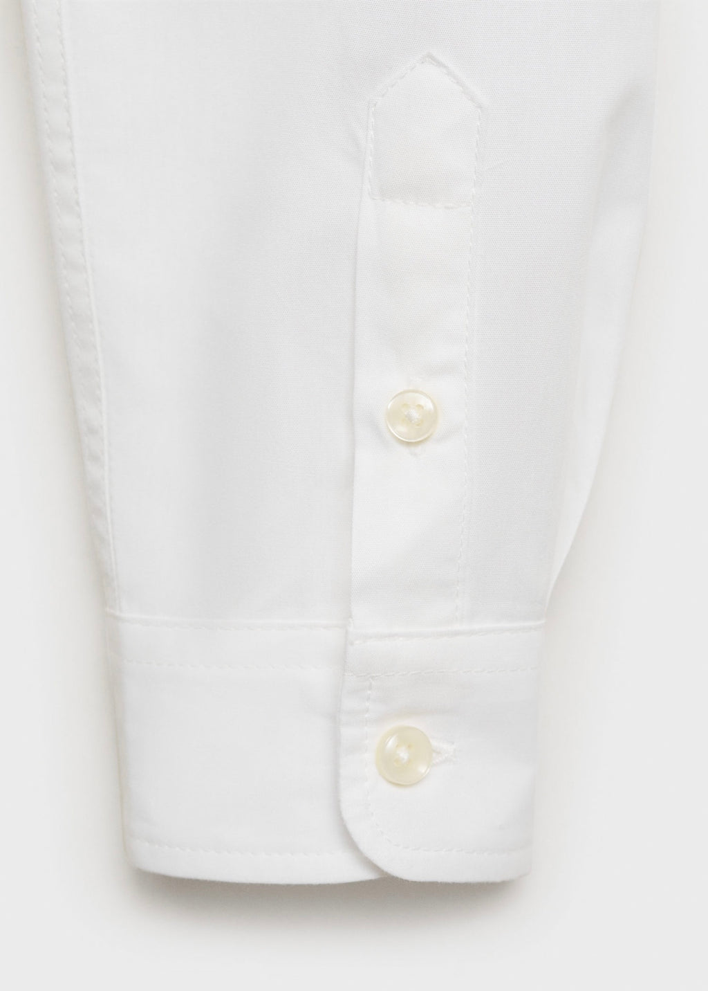 Popelin White Shirt - Boy