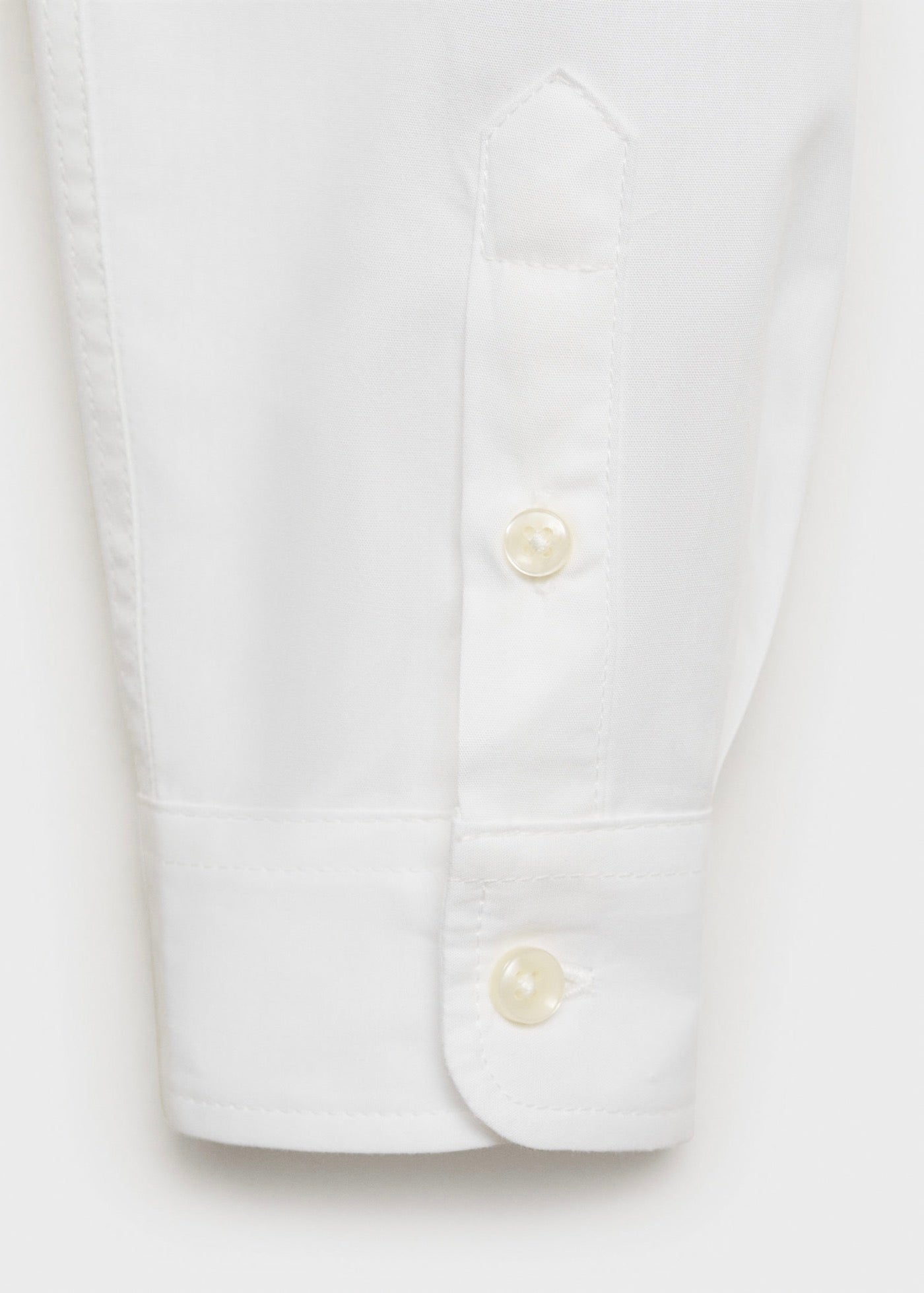 Popelin White Shirt - Boy