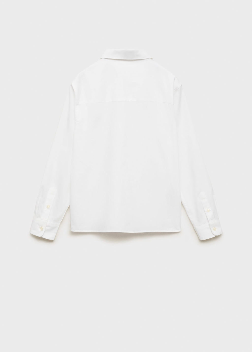 Popelin White Shirt - Boy