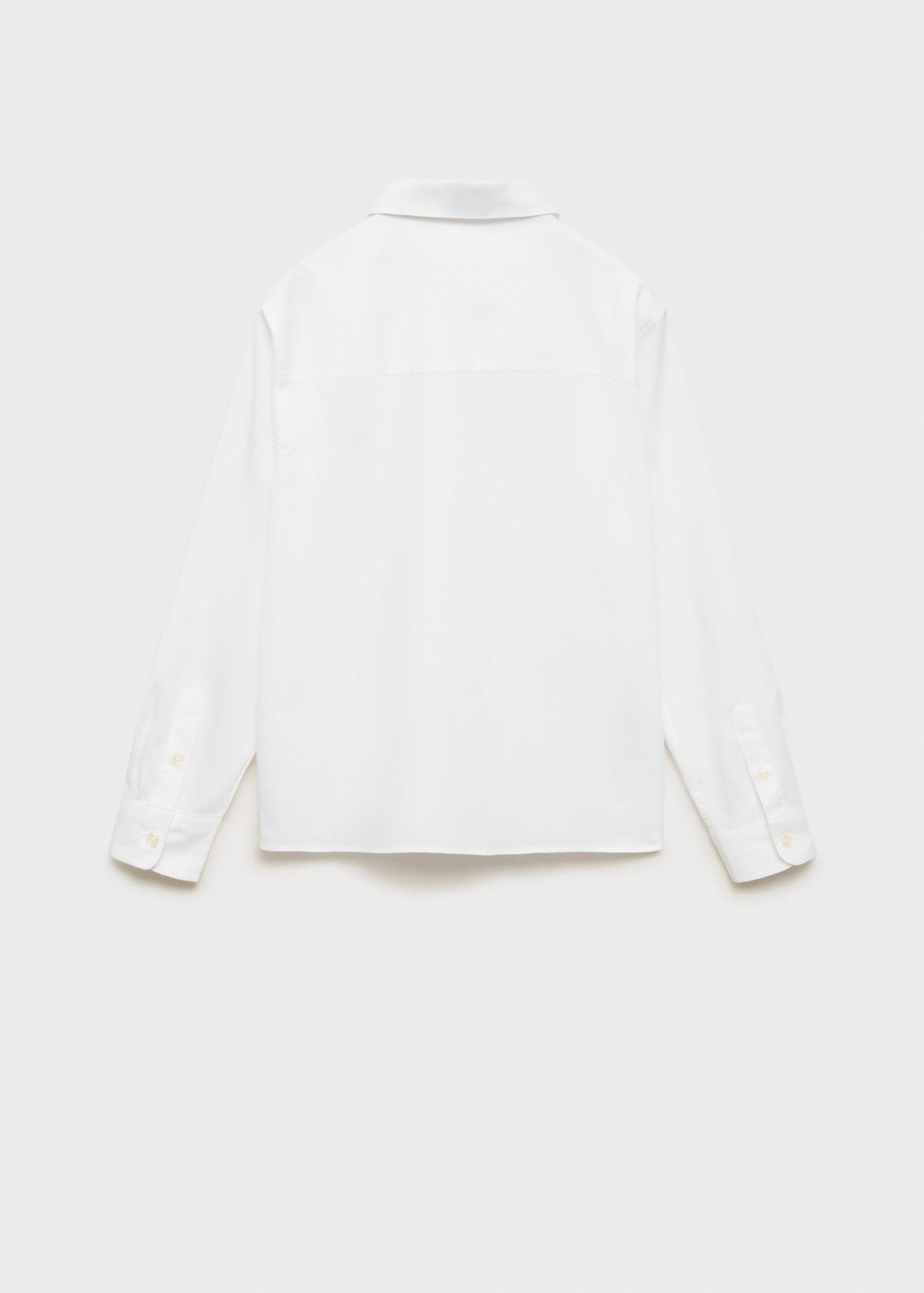 Popelin White Shirt - Boy