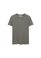 Short-Sleeve Fitted T-Shirt - Light/Pastel Brown