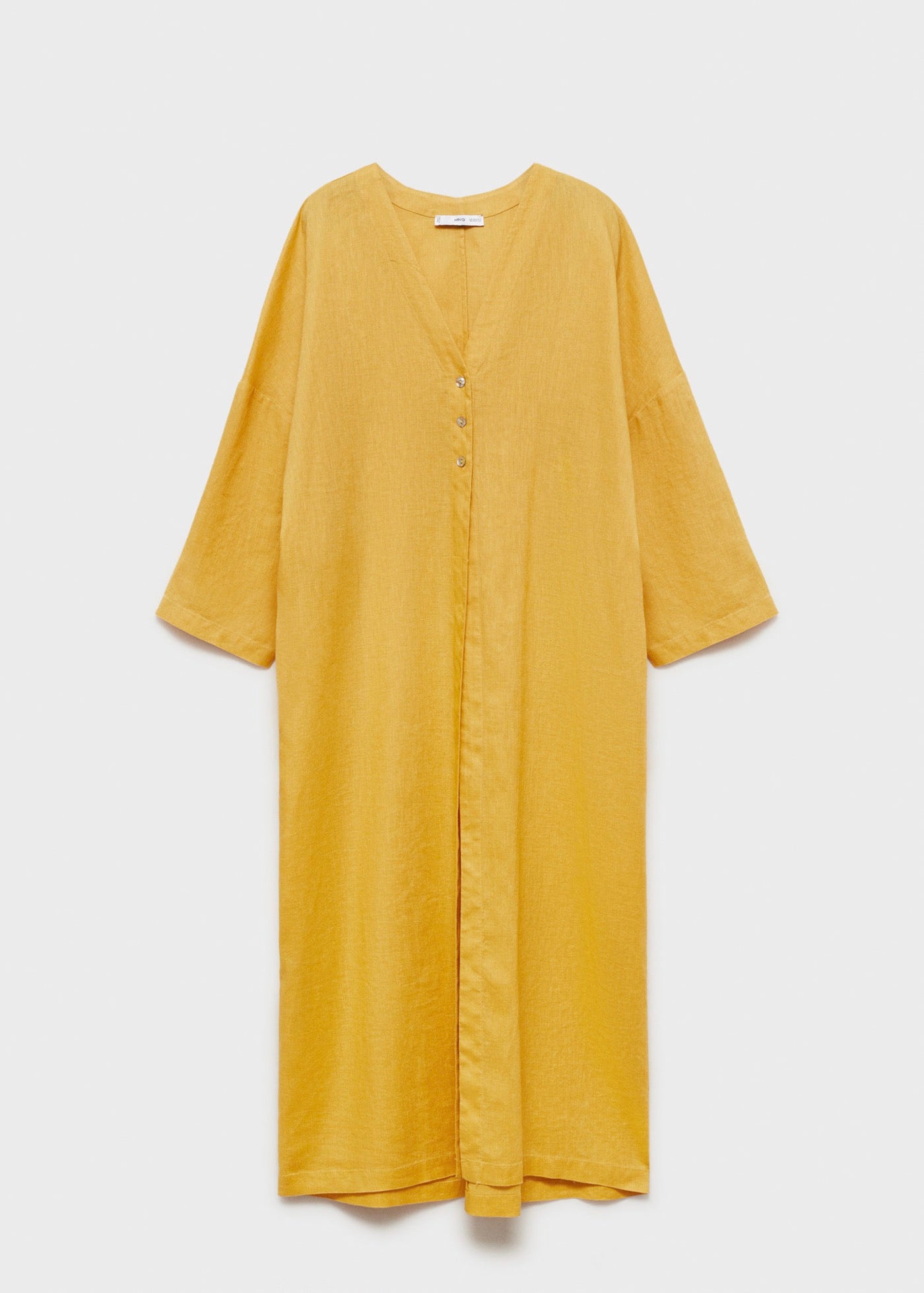 Vestido Lino Oversize