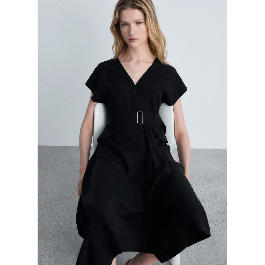 Robe Asymétrique Ceinture