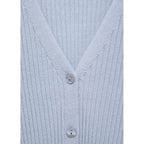 Cardigan Maille Côtelée Col V