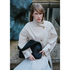 Biscuit Trench Coat - Light Grey/Pastel