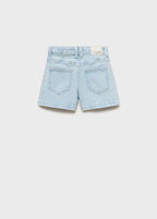 Short Jenna Bleu Clair - Fille