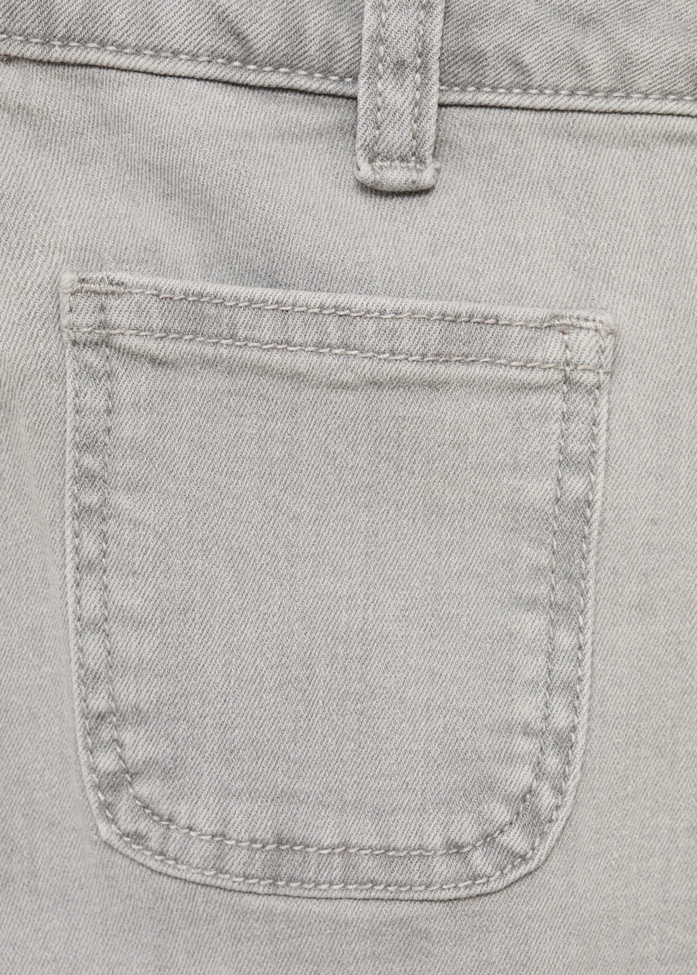 Short Jenna Gris Denim - Fille