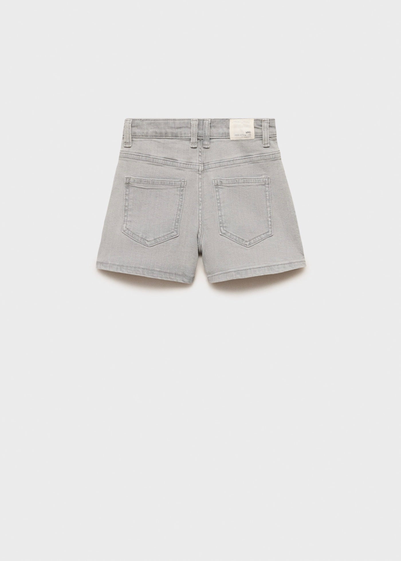Short Jenna Gris Denim - Fille