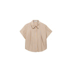 Chemise Rayures Manches Courtes
