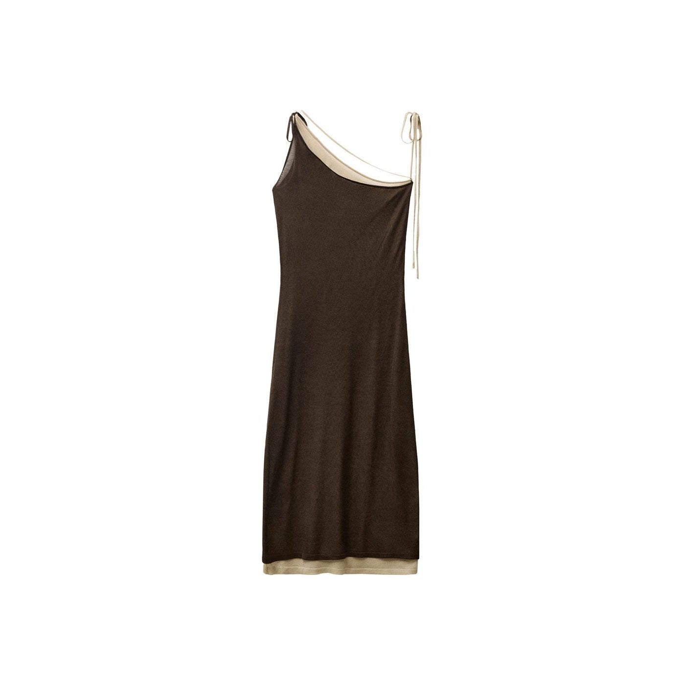 Robe En Maille Lyocell Combinée