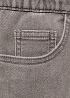Comfy Denim Grey Bermuda Shorts - Boy