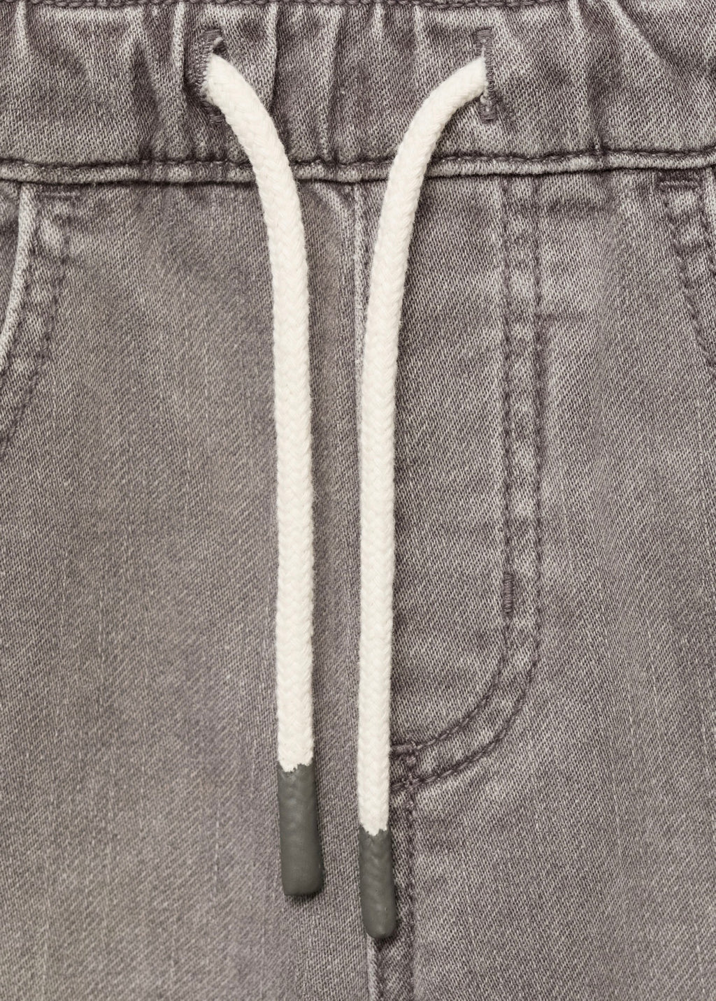 Comfy Denim Grey Bermuda Shorts - Boy