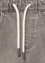 Comfy Denim Grey Bermuda Shorts - Boy