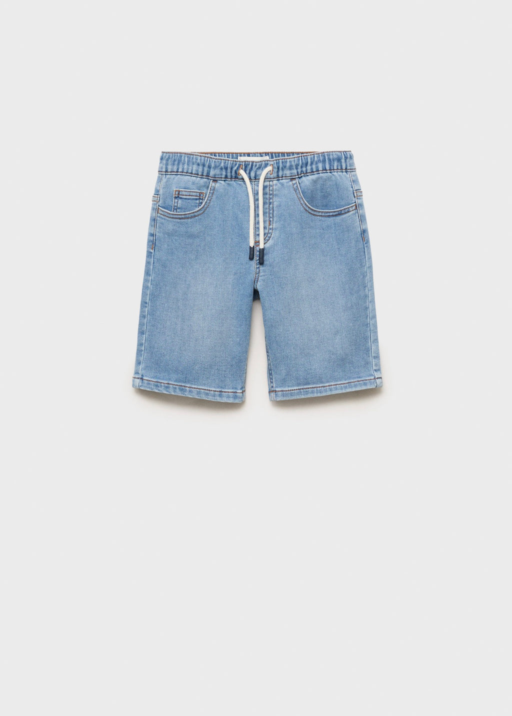 Comfy Medium Blue Bermuda Shorts - Boy