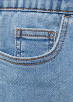 Comfy Medium Blue Bermuda Shorts - Boy