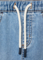 Comfy Medium Blue Bermuda Shorts - Boy