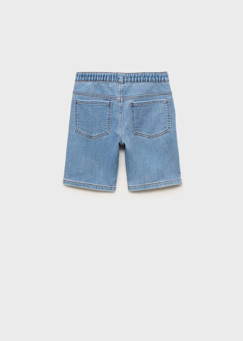 Comfy Medium Blue Bermuda Shorts - Boy