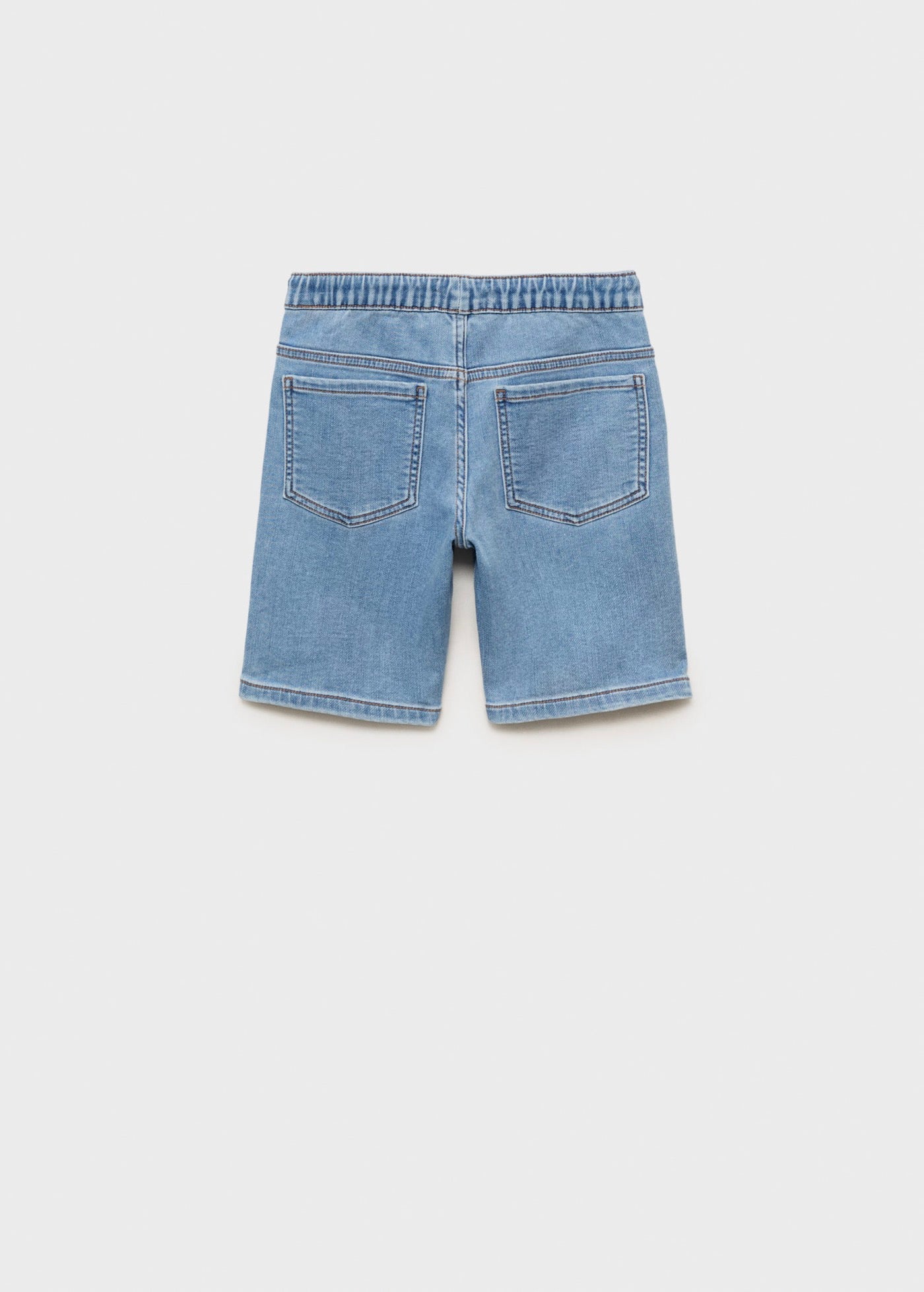 Comfy Medium Blue Bermuda Shorts - Boy