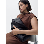 Robe Texturée Drapée