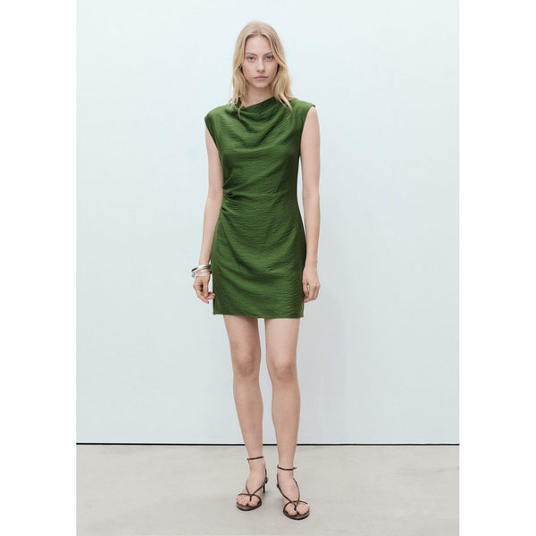 Robe Texturée Drapée