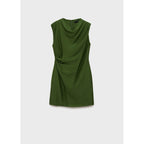 Robe Texturée Drapée