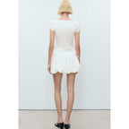 Robe Combinée Bas Bouffant