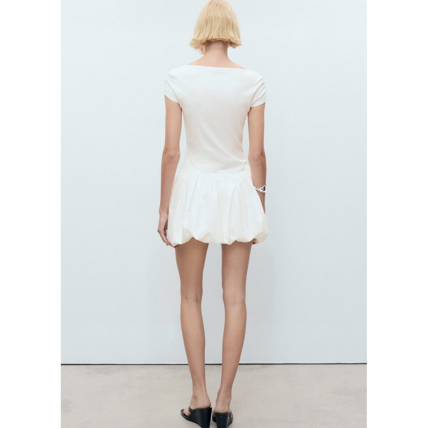 Robe Combinée Bas Bouffant