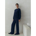 Pantalon De Grossesse Maille Wideleg