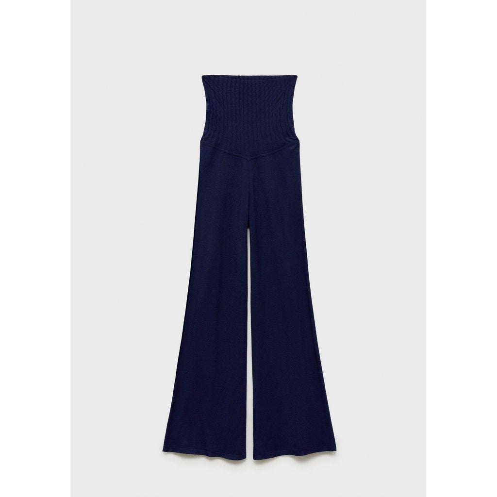 Pantalon De Grossesse Maille Wideleg