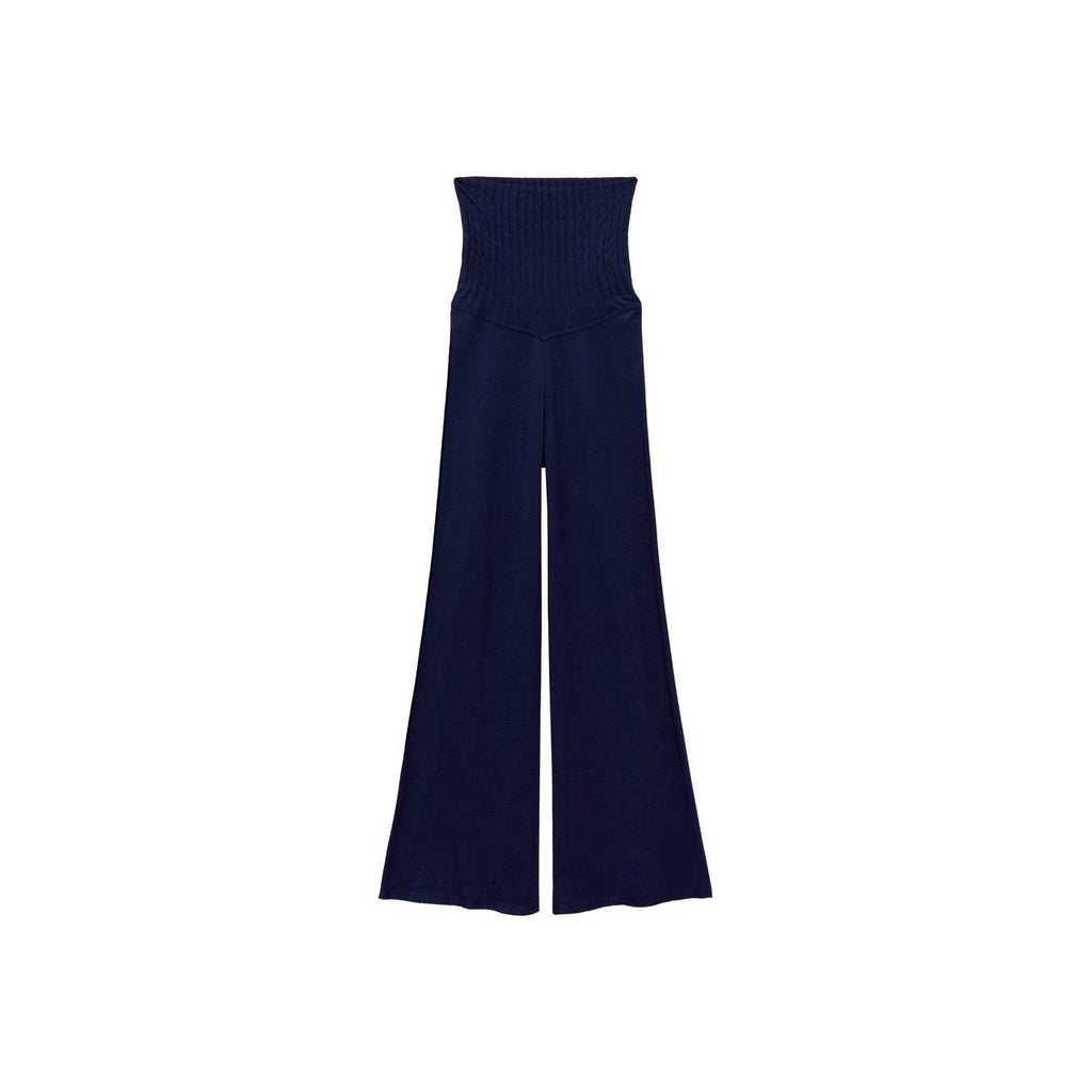 Pantalon De Grossesse Maille Wideleg