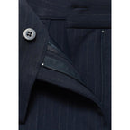 Pantalon De Costume Fines Rayures