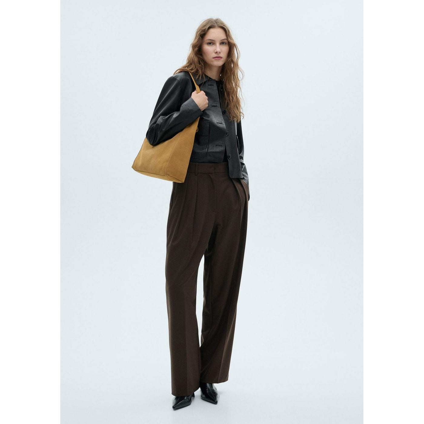 Sac Grand Piramide - Brun Moyen