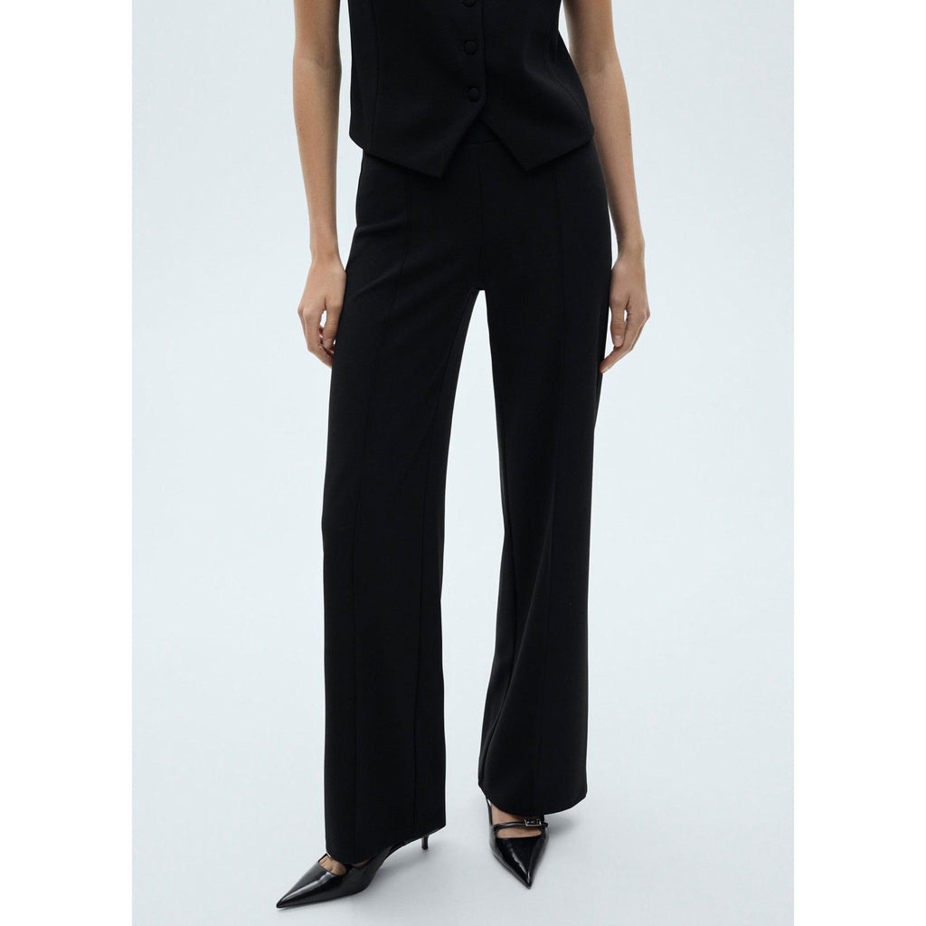 Pantalon Droit Maille