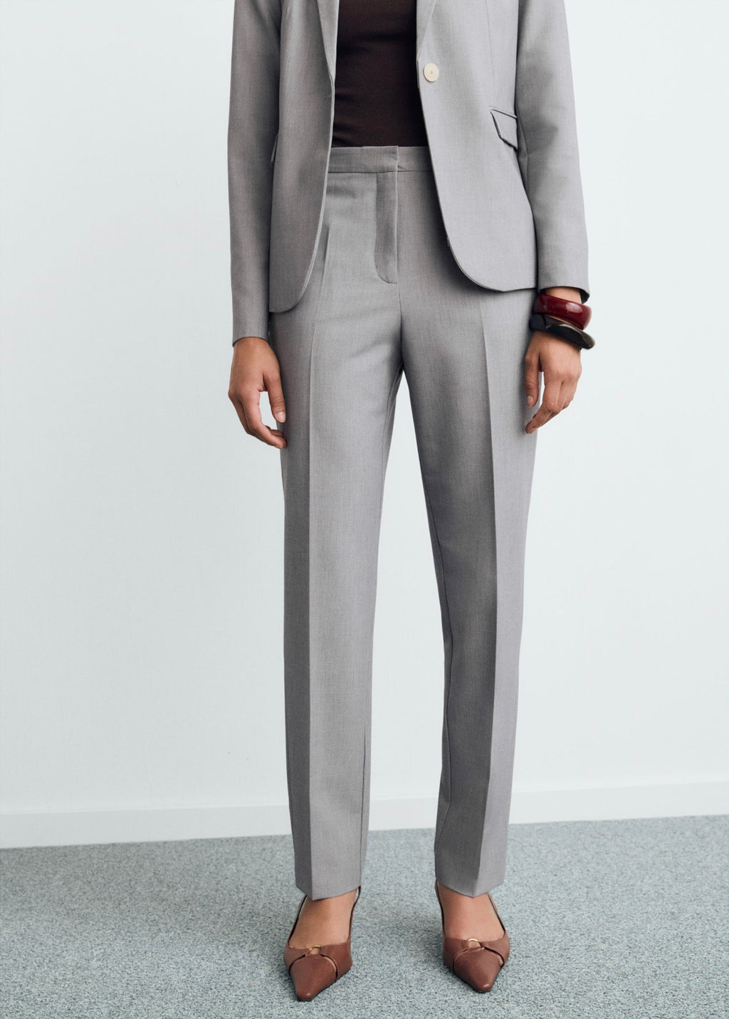 Pantalón Recto de Traje