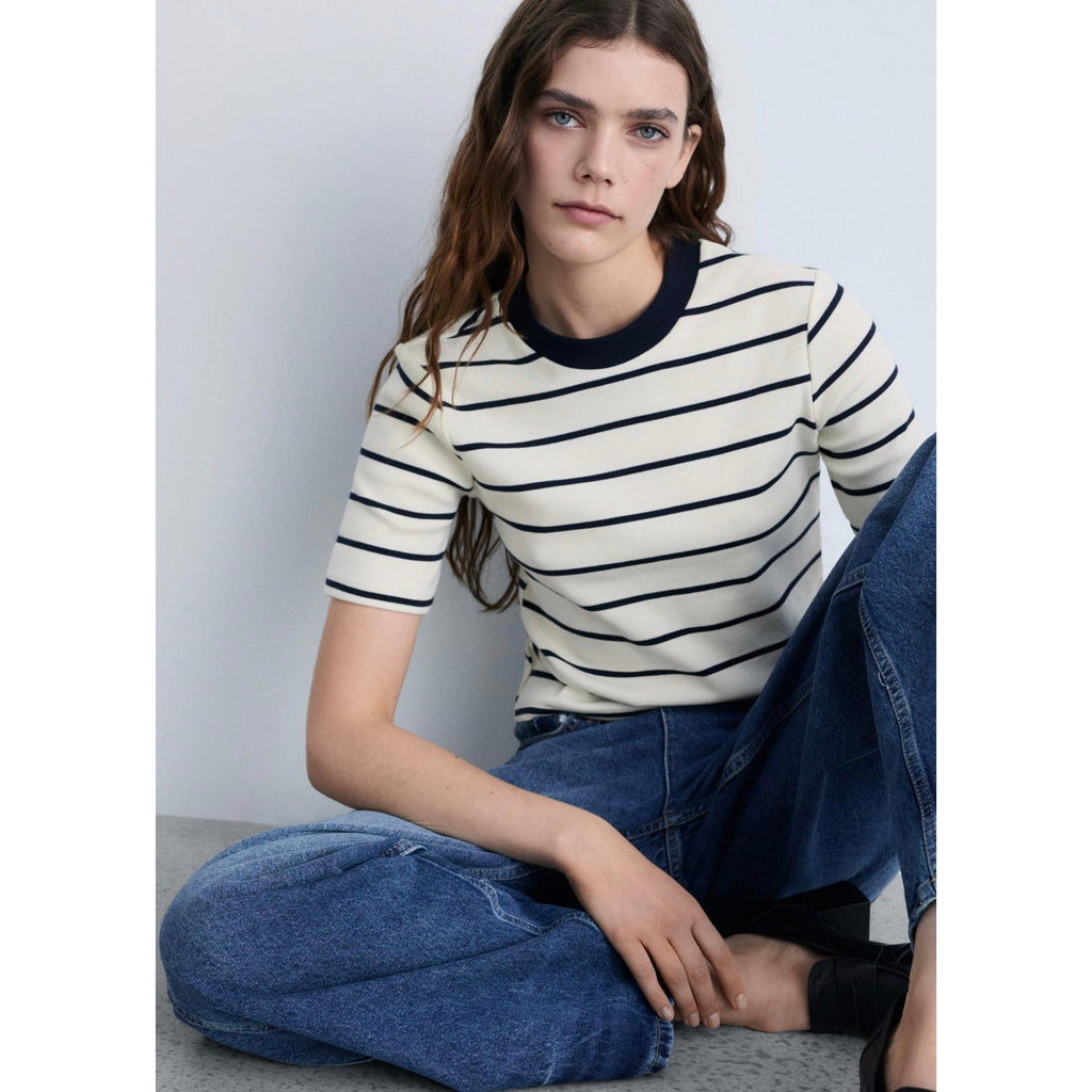 Striped Cotton T-Shirt