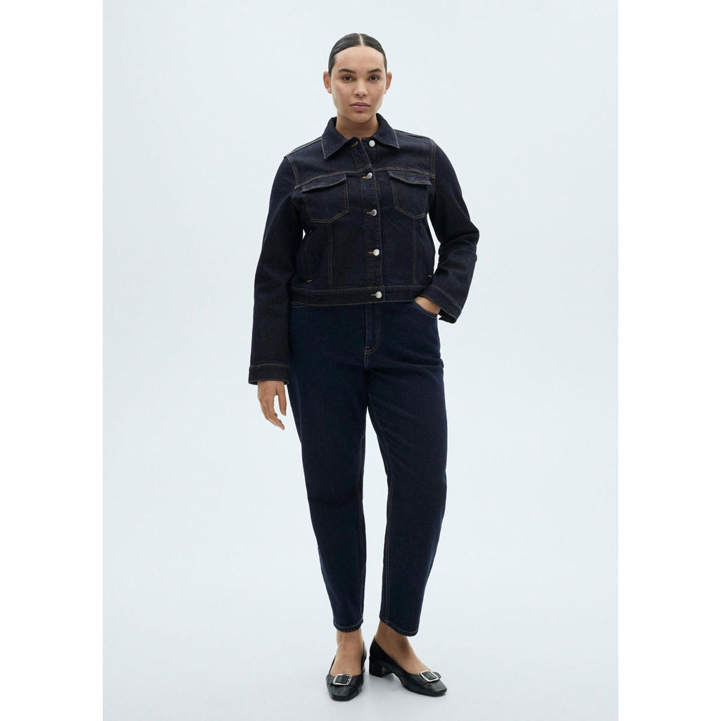 Pocket Denim Jacket - Open Blue